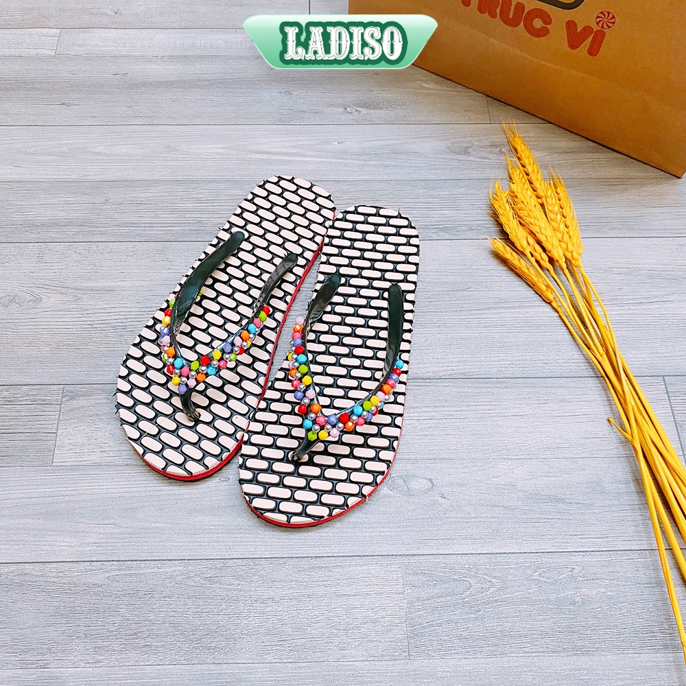 Dép kẹp nữ LADISO siêu nhẹ siêu êm siêu bền chống trơn trượt kiểu mới siêu dễ thương TT327