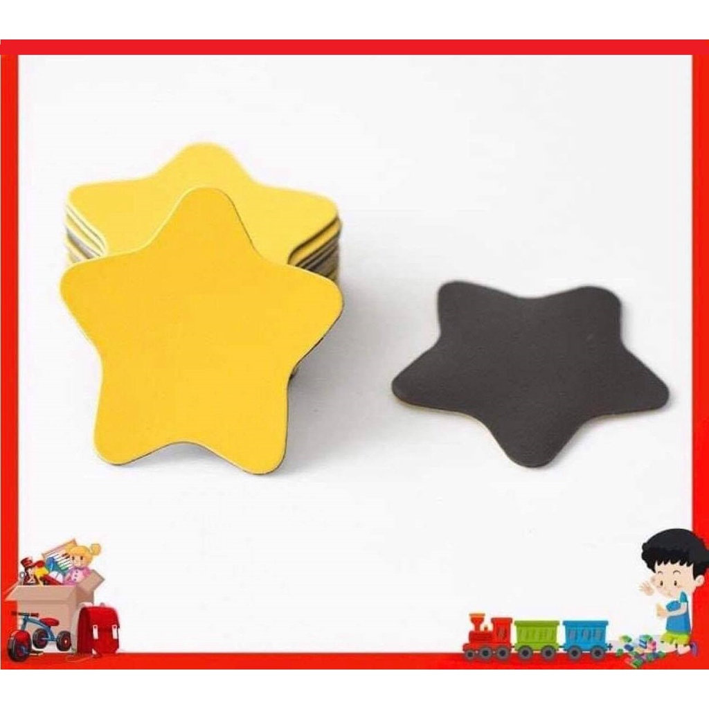 Túi 20 Ngôi Sao Tích Điểm 2cm Có Nam Châm Dính Bảng
