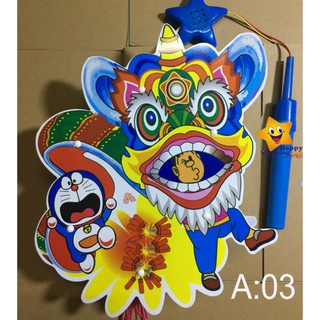 lồng đèn trung thu mẫu động vật