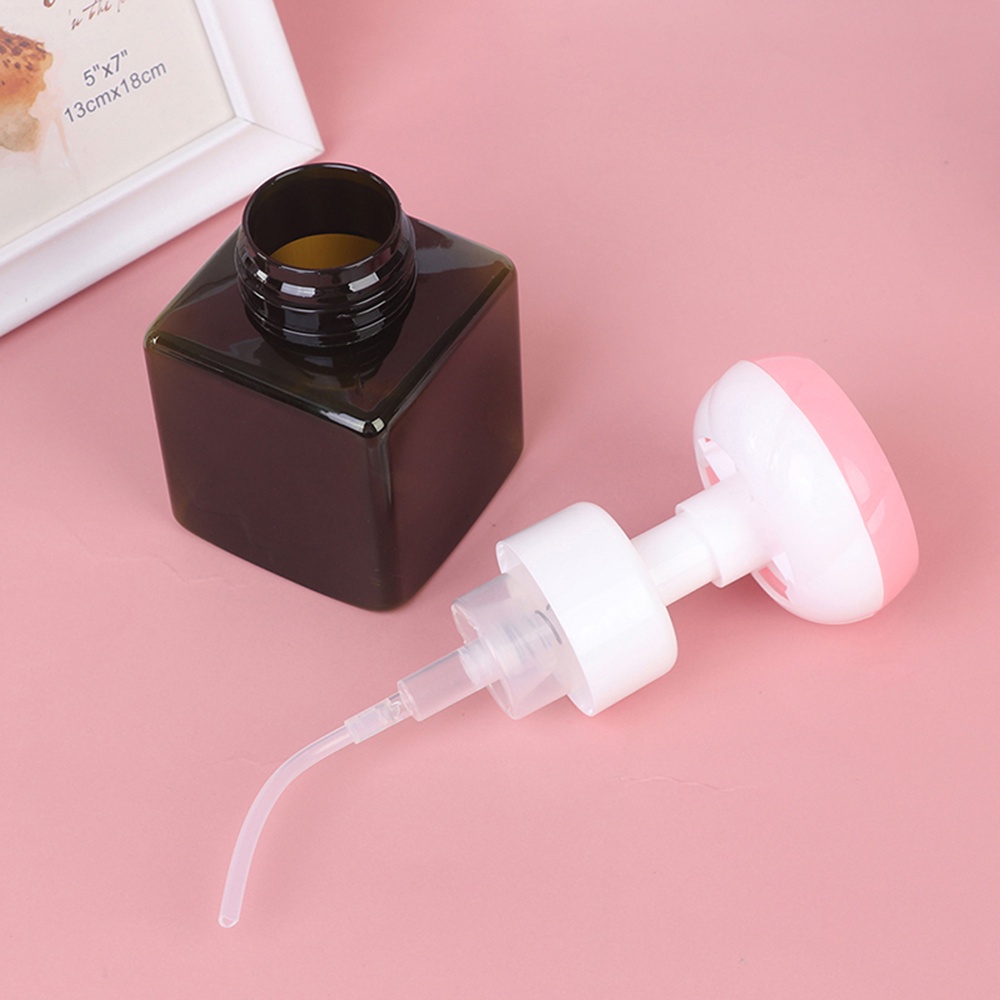 Chai rỗng đựng dầu gội sữa tắm tạo bọt hình hoa có thể đổ đầy lại nhiều màu sắc cỡ 250ml tiện dụng cho nhà tắm EPOCH