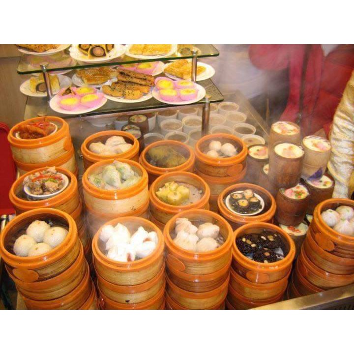 Bánh bao kim sa - Dimsum hồng koong