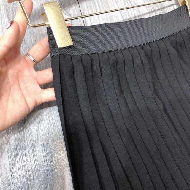 Chân váy xếp ly cạp chun Freesize [loại 1][ib chọn màu] | BigBuy360 - bigbuy360.vn