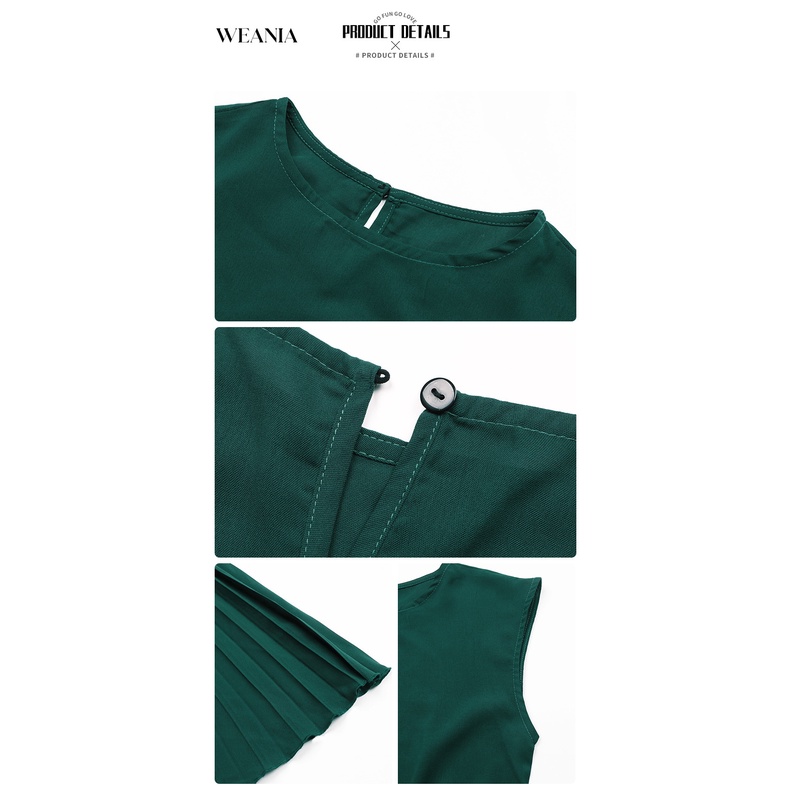 Đầm Mini Xếp Li Phối Dây Thắt Thanh Lịch Dành Cho Nữ