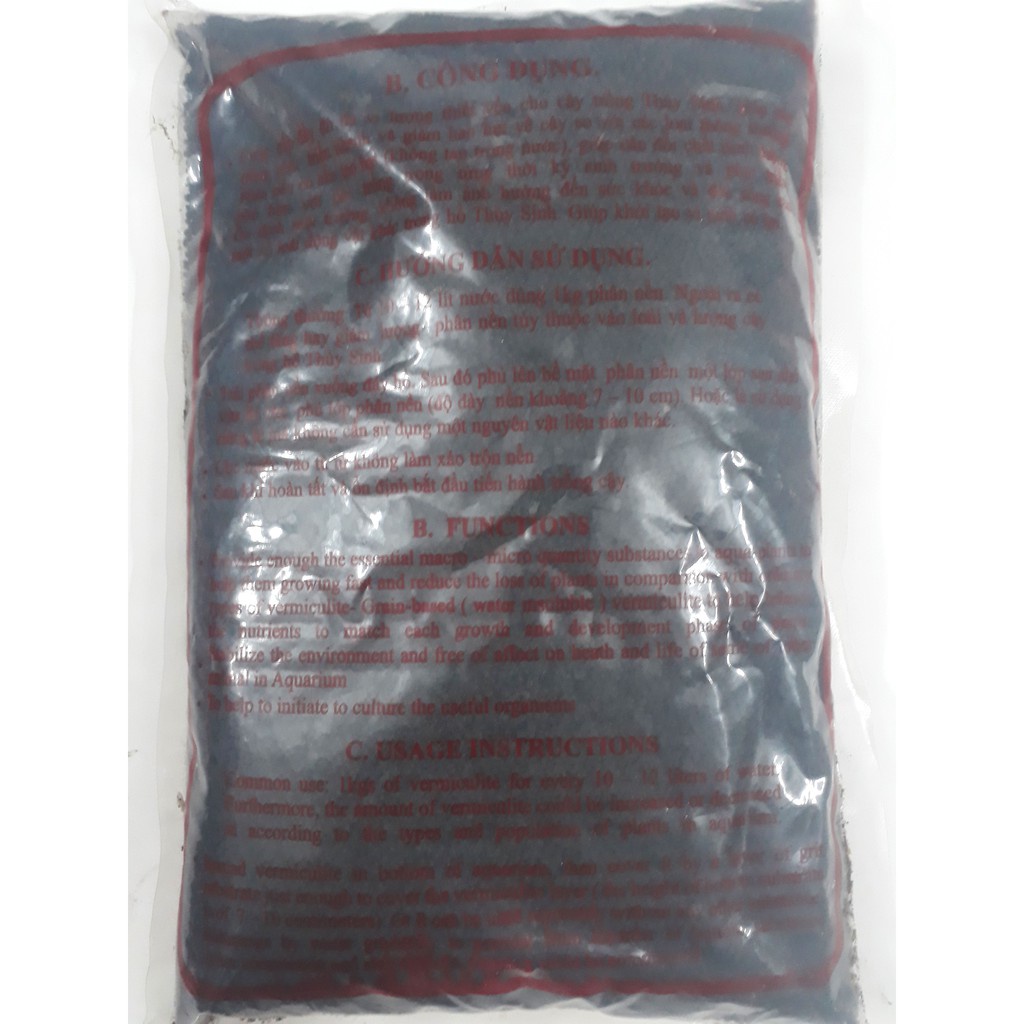Phân Nền Hồ Cá Thủy Sinh Mekong 2kg - Đất Nền Trồng Cây Thủy Sinh