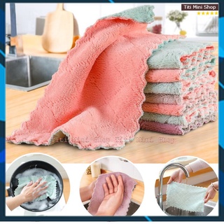 Khăn lau bếp đa năng nhà bếp - siêu thấm KT 16*25cm