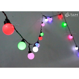 Dây đèn led bóng tròn nhỏ trái chanh nhiều màu Số 09 tttm