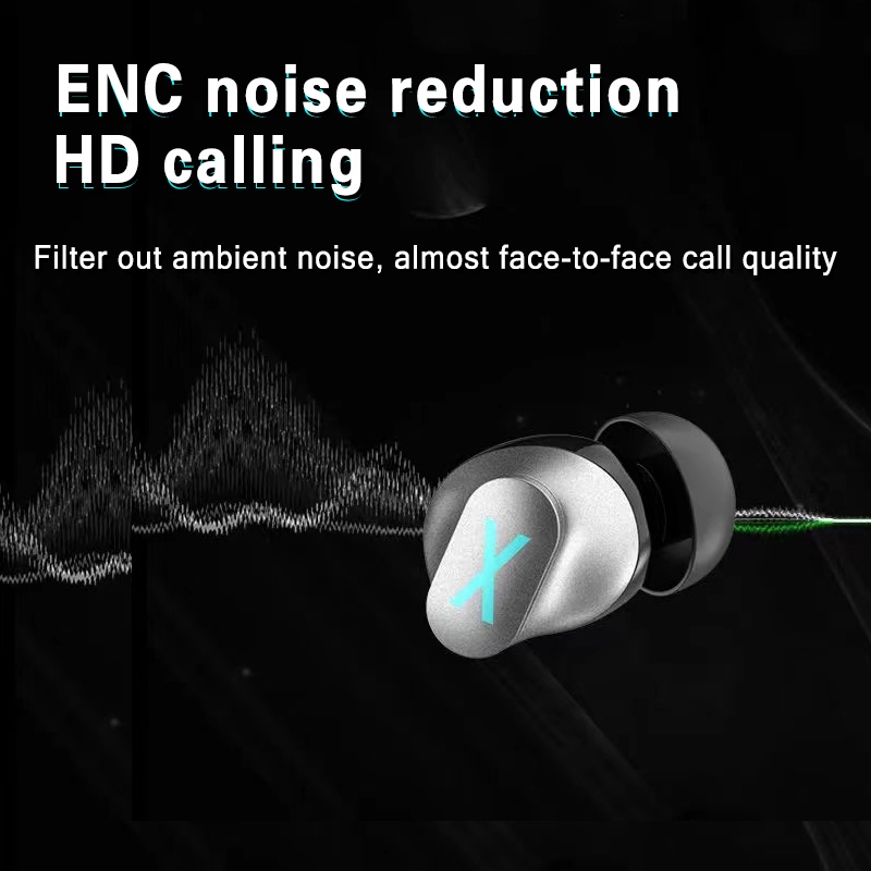 Tai nghe chơi game hợp kim kẽm X ko dây pro audio comic the thao nhet tai hot thời trang chum chấtlượng nút nhét tai siêu thể thao TWS true wireless earpods bluetooth gaming  headphone