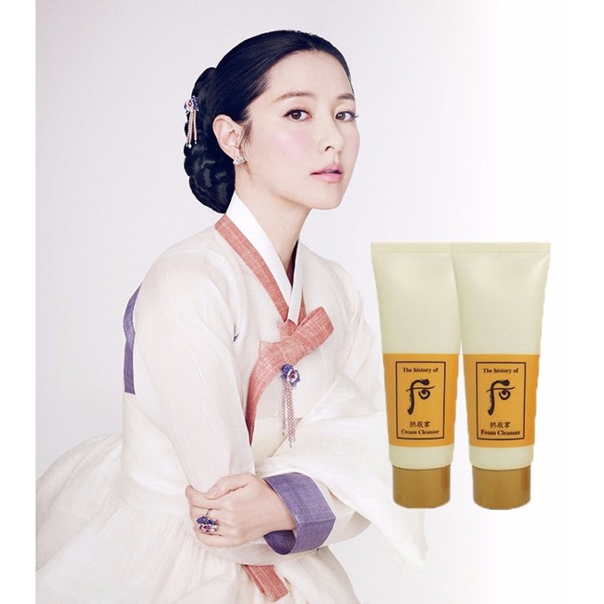 Set Sữa Rữa Mặt và Tẩy Trang Whoo Gongjinhyang Cleanser Special Gift Set (40ml x 2)