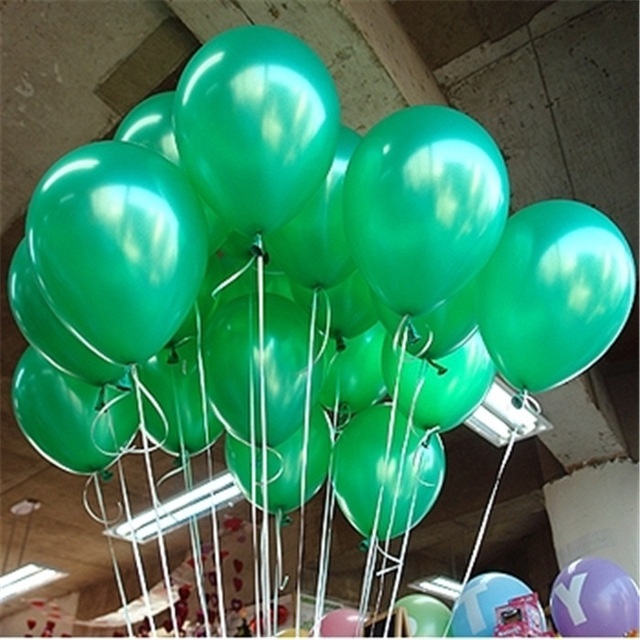 Set 20 / 50 / 100 Bóng Bay Latex Dày Nhiều Màu Sắc