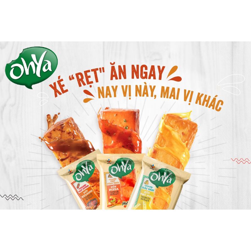 THANH OHYA HOTBAR 35gr vị siêu ngon ăn liền
