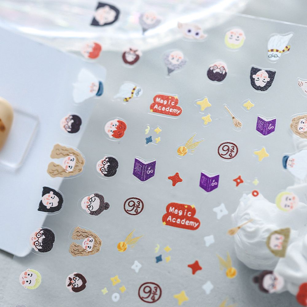 [Hàng mới về] Miếng dán trang trí móng tay hình hoạt hình 5D DIY