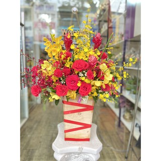 Hộp Hoa Tươi-Hoa Chúc Mừng