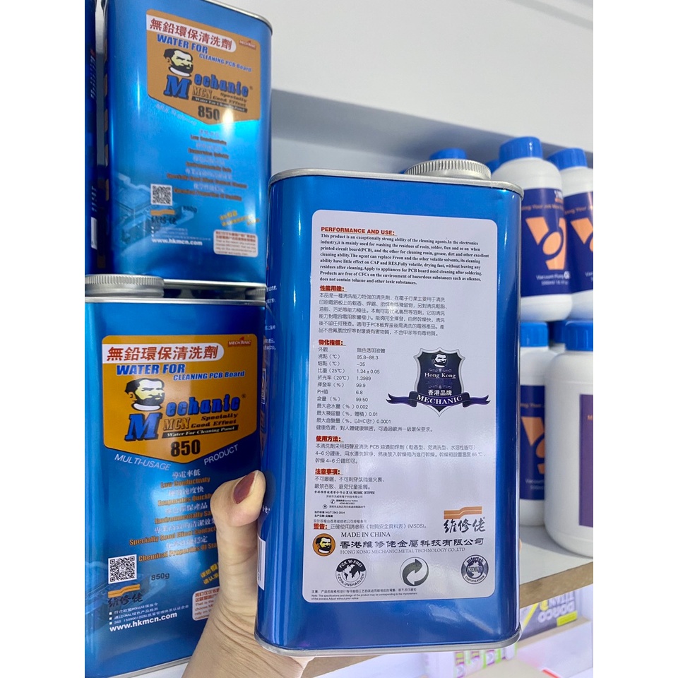 [Hàng Auth - Chọn màu] Nước rửa main 800 Mechanic (nước tẩy main)