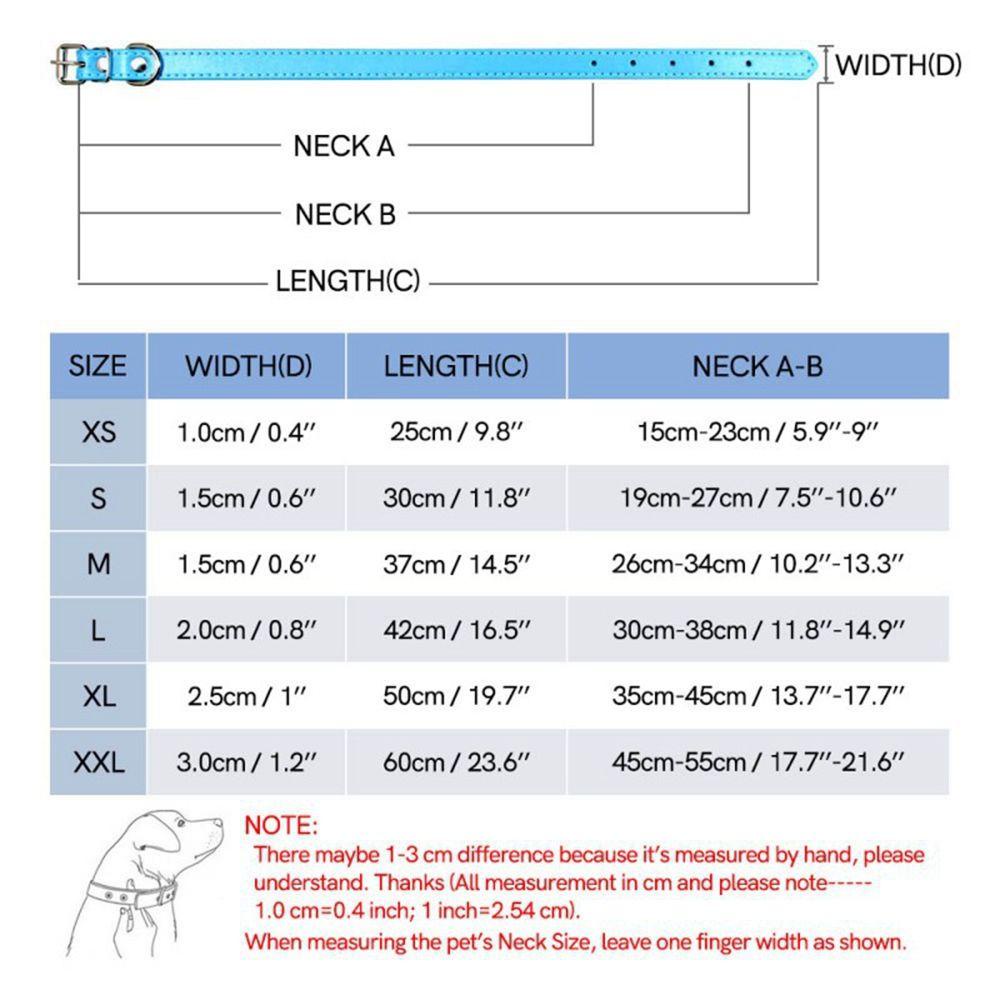 Vòng Cổ Bằng Da Và Hợp Kim Kẽm Bền Thoải Mái Có Thể Điều Chỉnh Phù Hợp Cho Thú Cưng Cỡ Vừa Và Nhỏ