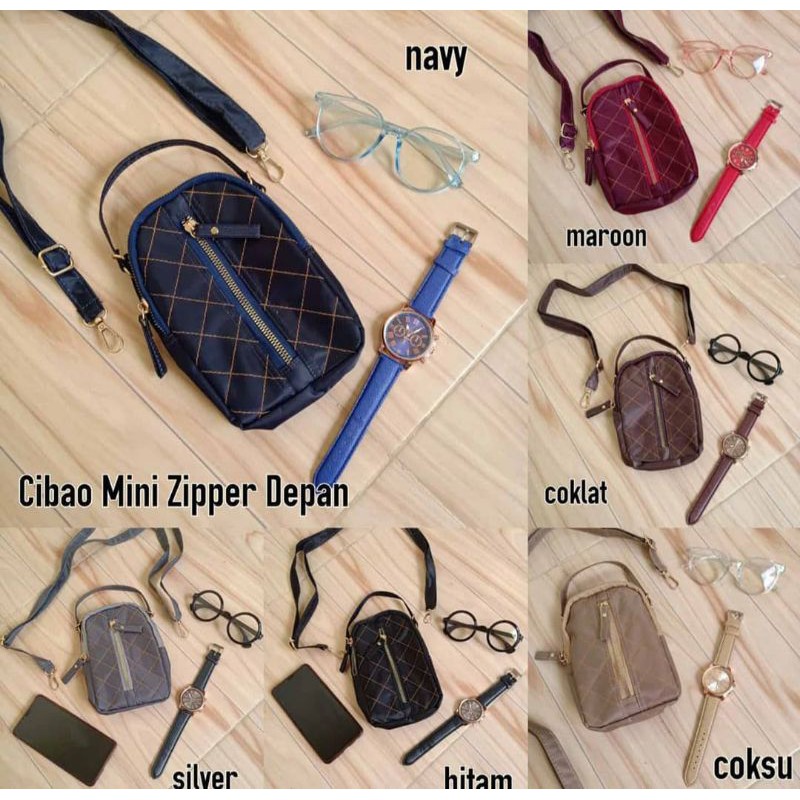 Dây Kéo Cibao mini 2 Trong 1 Phía Trước