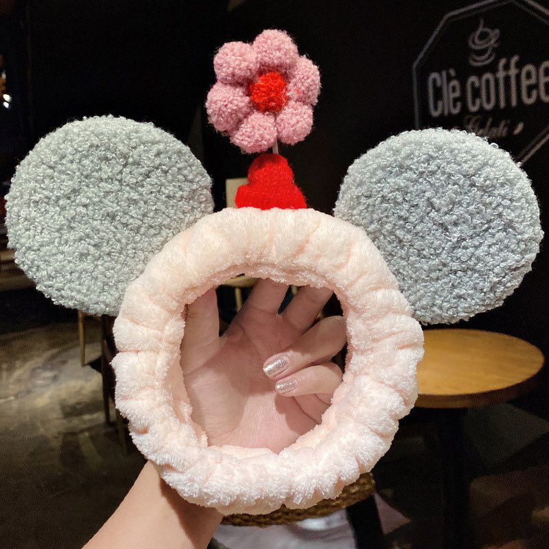 Băng Đô Cài Tóc Hình Bông Hoa Dễ Thương Cho Nữ