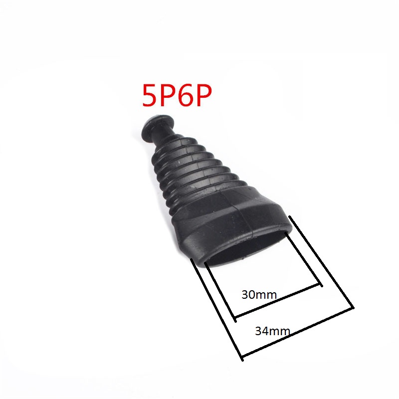 Bọc silicon chống nước chống rò rỉ điện các loại jack 1P 2P 3P 4P 5P 6P