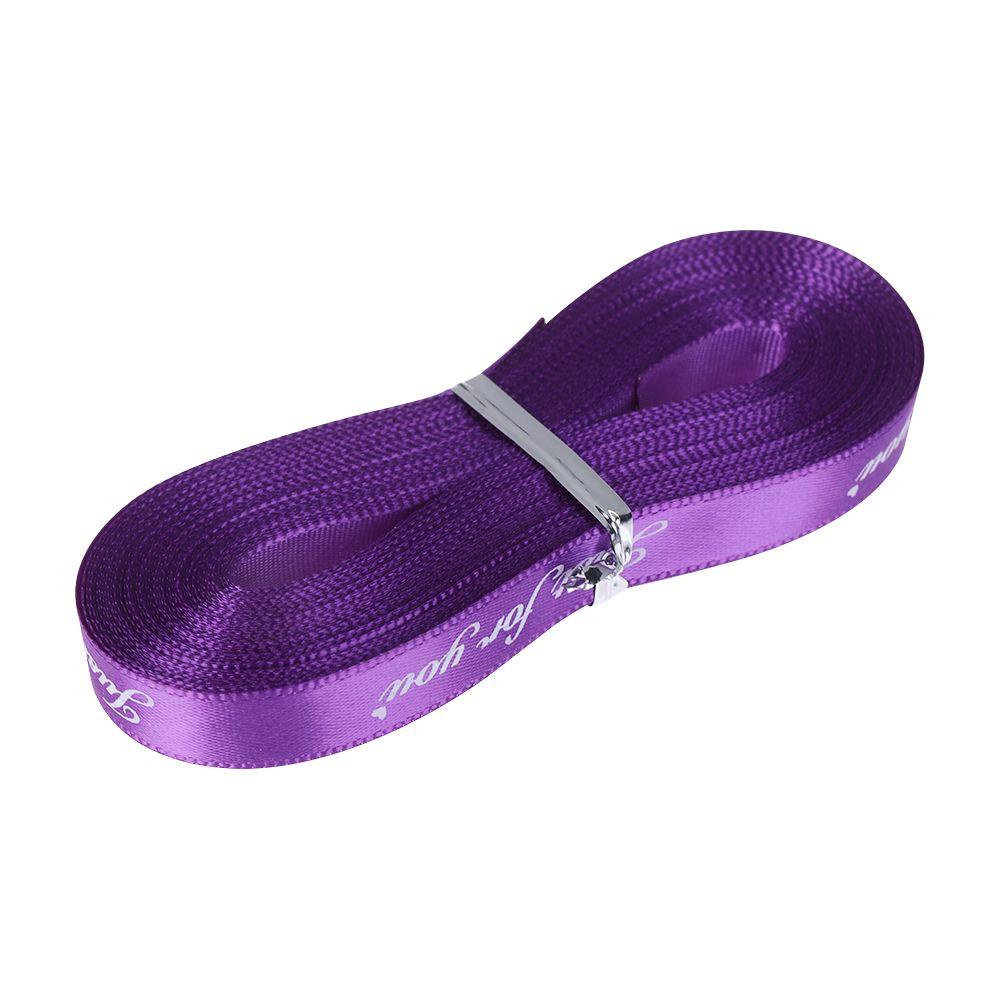 WATTLE Cuộn Dây Đai Quấn Quà Giáng Sinh 10 Yard 10mm In Chữ Just For You