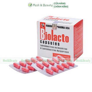 Viên uống bổ sung men tiêu hóa, giảm chướng bụng, đầy hơi BIOLACTO Hộp 100 viên