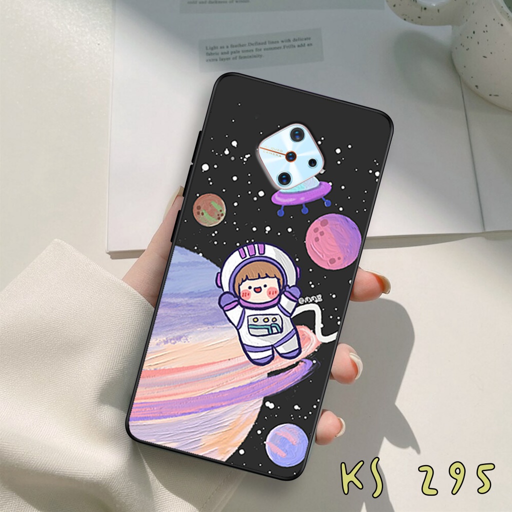 Ốp lưng Vivo S1 - Vivo S1 Pro - Ốp in hình Ngân hà &amp; RoroJump siêu đẹp