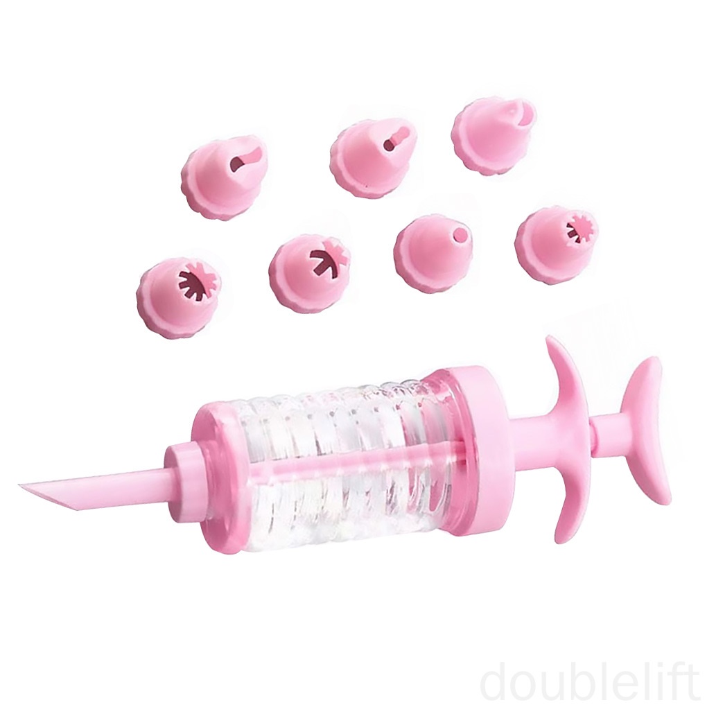 Dụng cụ khuôn nén bơm kem trang trí bánh quy với đầu bơm