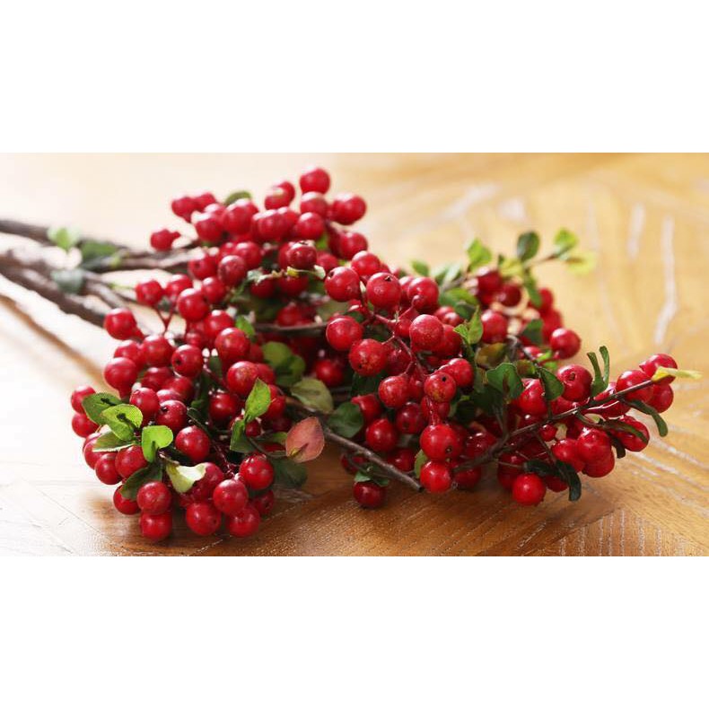 Quả cherry, chùm quả cắm trang trí