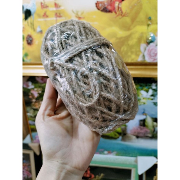 Cuộn dây thừng gai dây đay 3mm dài 60m làm handmade