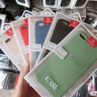 ốp lưng silicon dẻo màu cho iphone 7 plus/8 plus chống nước, chống bám bẩn - NHiều màu