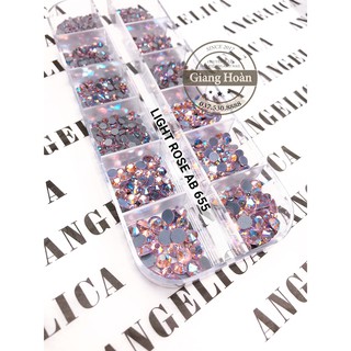 🐾đồ nail🐾 đá chân lưới angelica light rose ab