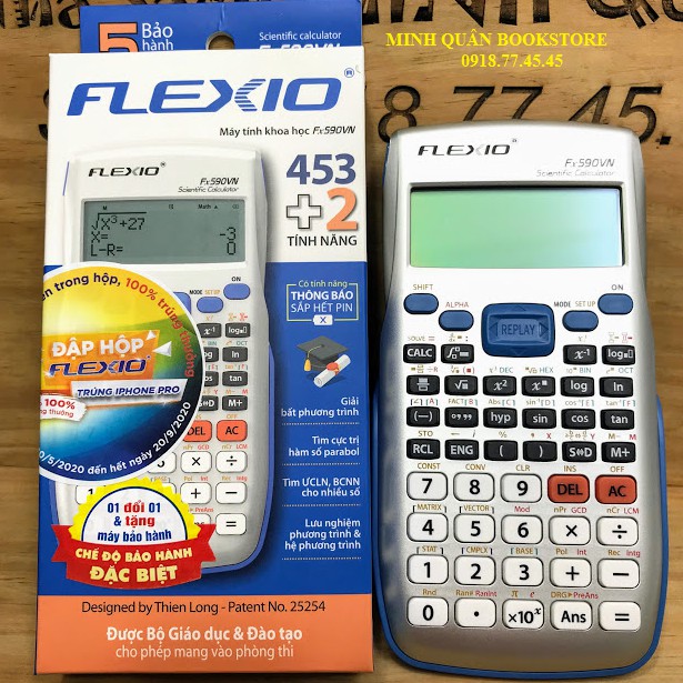 Máy tính khoa học Flexio Fx590VN