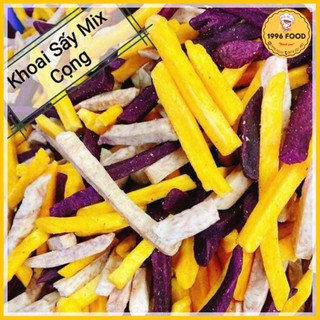 Khoai sấy mix 3 vị 💖ĂN VẶT MẸ ỐC