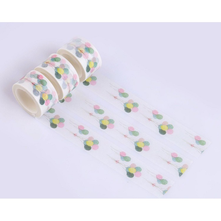 Băng dính washi tape trang trí planner, bullet journal, scrapbook WST122