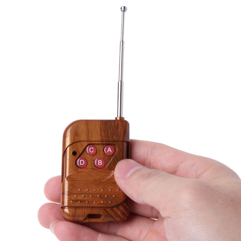Bộ điều khiển từ xa 4 kênh không dây 315/ 433mhz thông dụng cho cửa ga ra