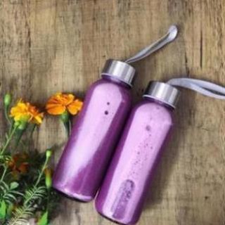 Chai Nước Thủy Tinh Có Dây Xách 500ml