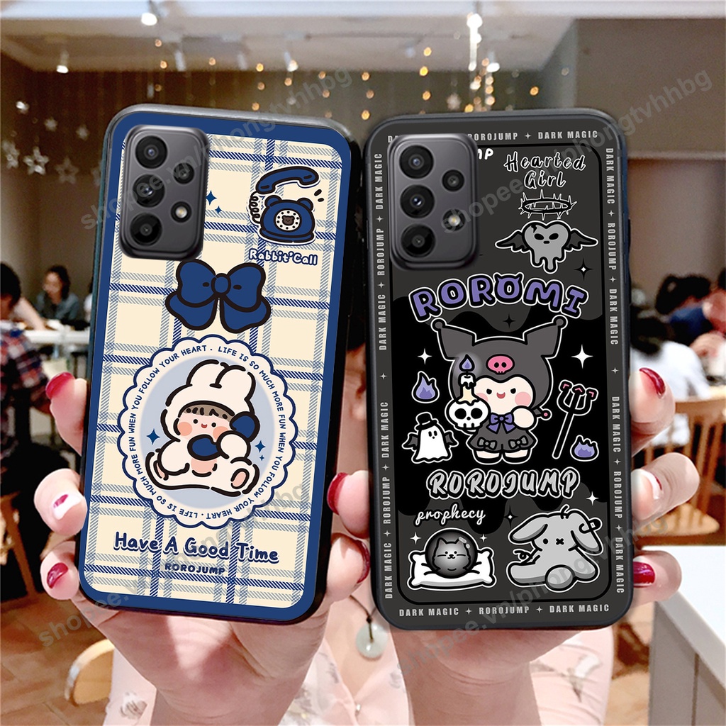 Ốp lưng Samsung A13 / Samsung A23 / Samsung A33 / Samsung A53 / Samsung A73  in mẫu gấu smile mặt cười cực cute đẹp