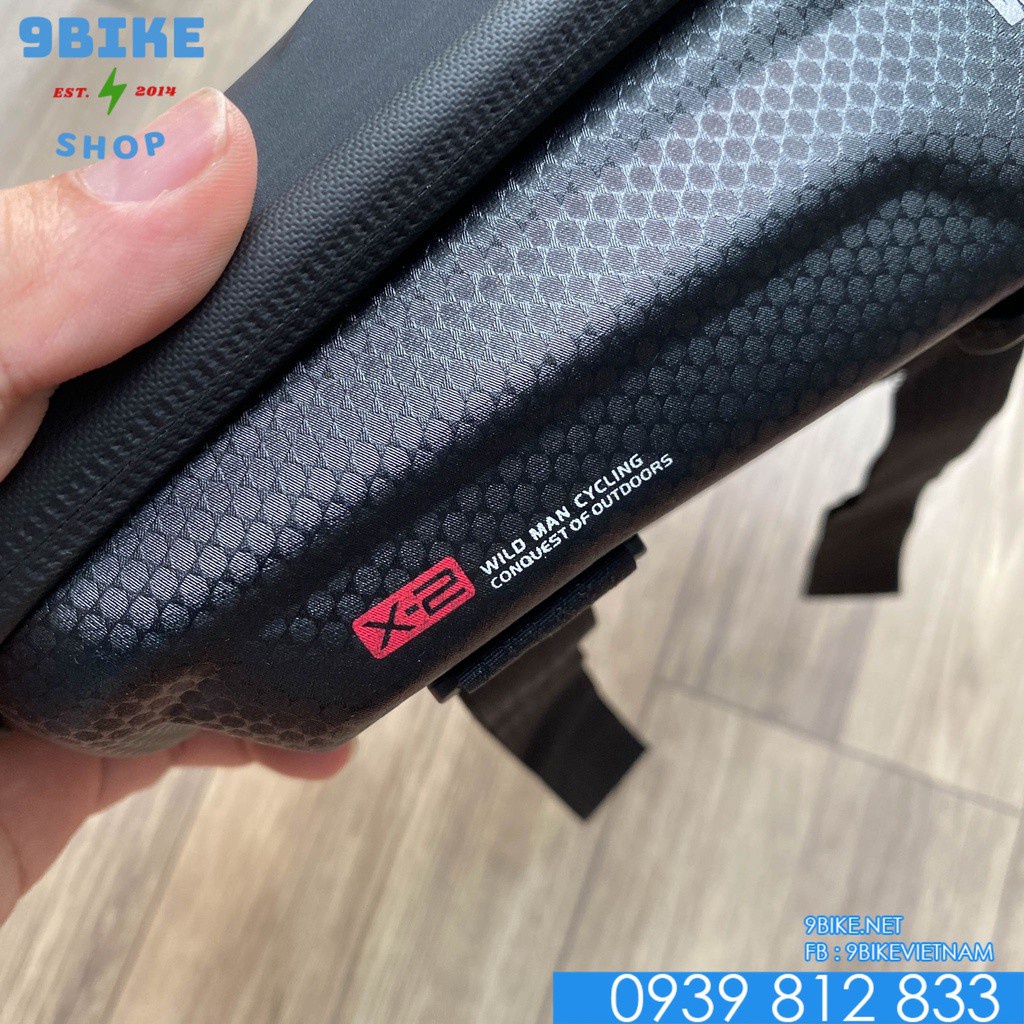 Túi treo trên sườn xe đạp Wildman X2 mẫu mới 2021
