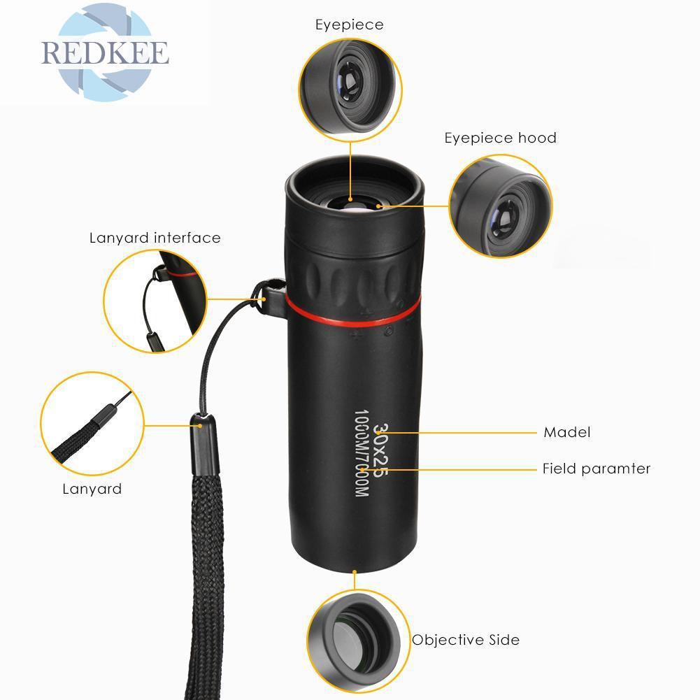 Ống Nhòm Đơn Mini 30x25 Tiện Dụng Khi Đi Du Lịch