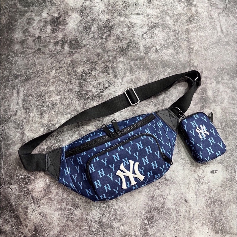 Túi bào tử đeo chéo NY B438 thời trang Nam Nữ đầy đủ tất cả màu