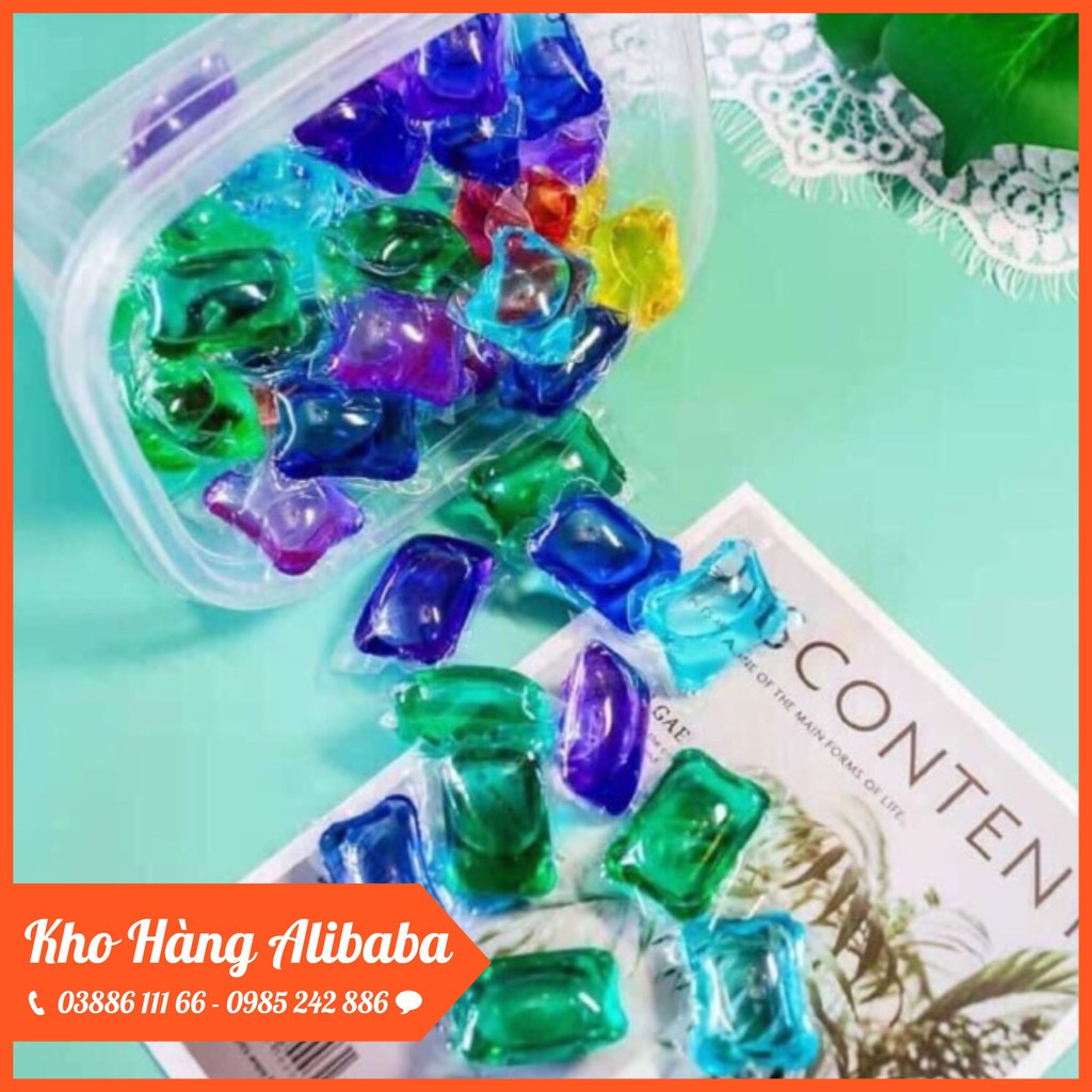 Viên Giặt Xả Quần Áo 3 in 1 [HỘP 30 VIÊN]