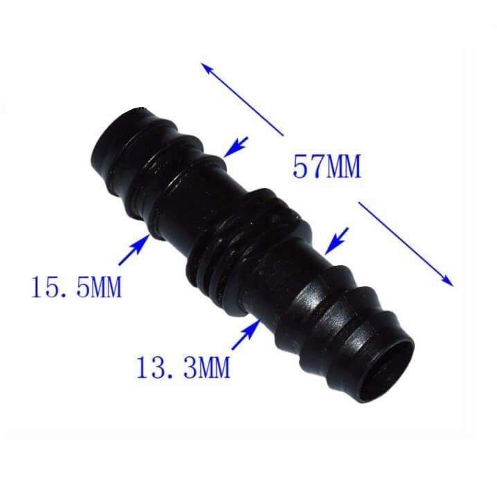 Nối 2 đầu ống PE/LDPE 16mm - 20mm-25mm- Nối thẳng ống PE/Ldpe