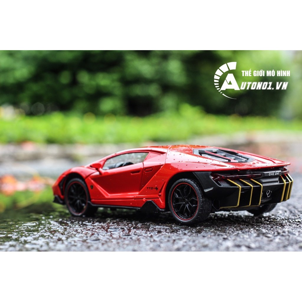 MÔ HÌNH XE LAMBORGHINI CENTENARIO RED 1:24 CHE ZHI 6744