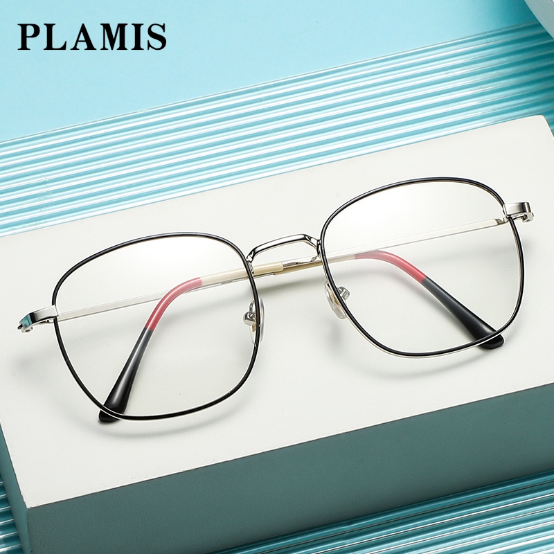 Mắt kính PLAMIS chống bức xạ bằng kim loại chống ánh sáng xanh thời trang dành cho nam và nữ