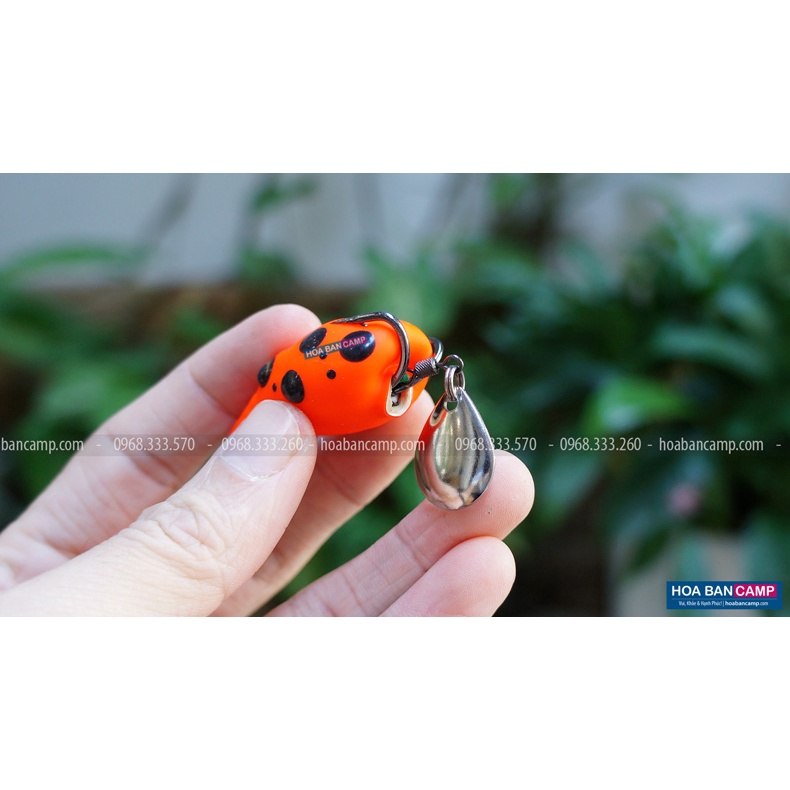 Mồi Nhái Hơi Lungyai Thailand Handmade | 4.5cm – 6.5g