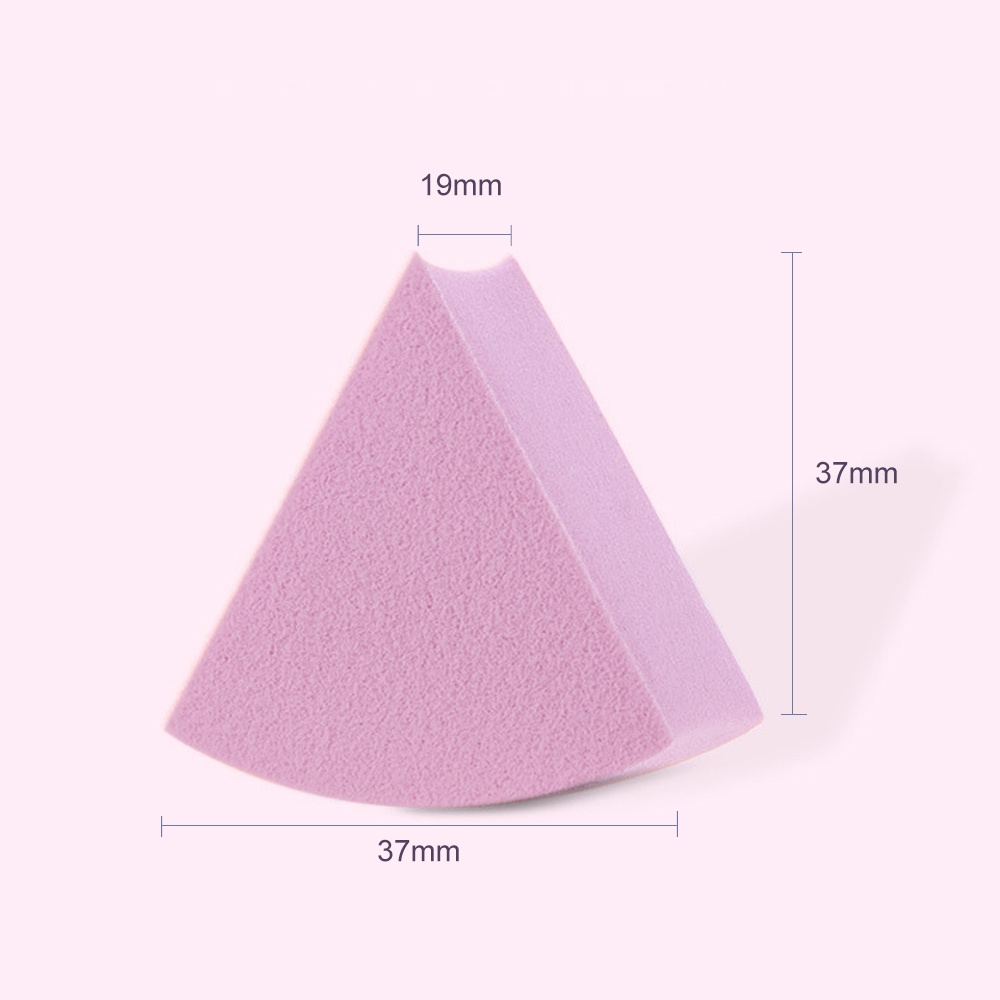 Mút trang điểm MINIMELI hình tam giác tán kem nền/kem lót tiện dụng
