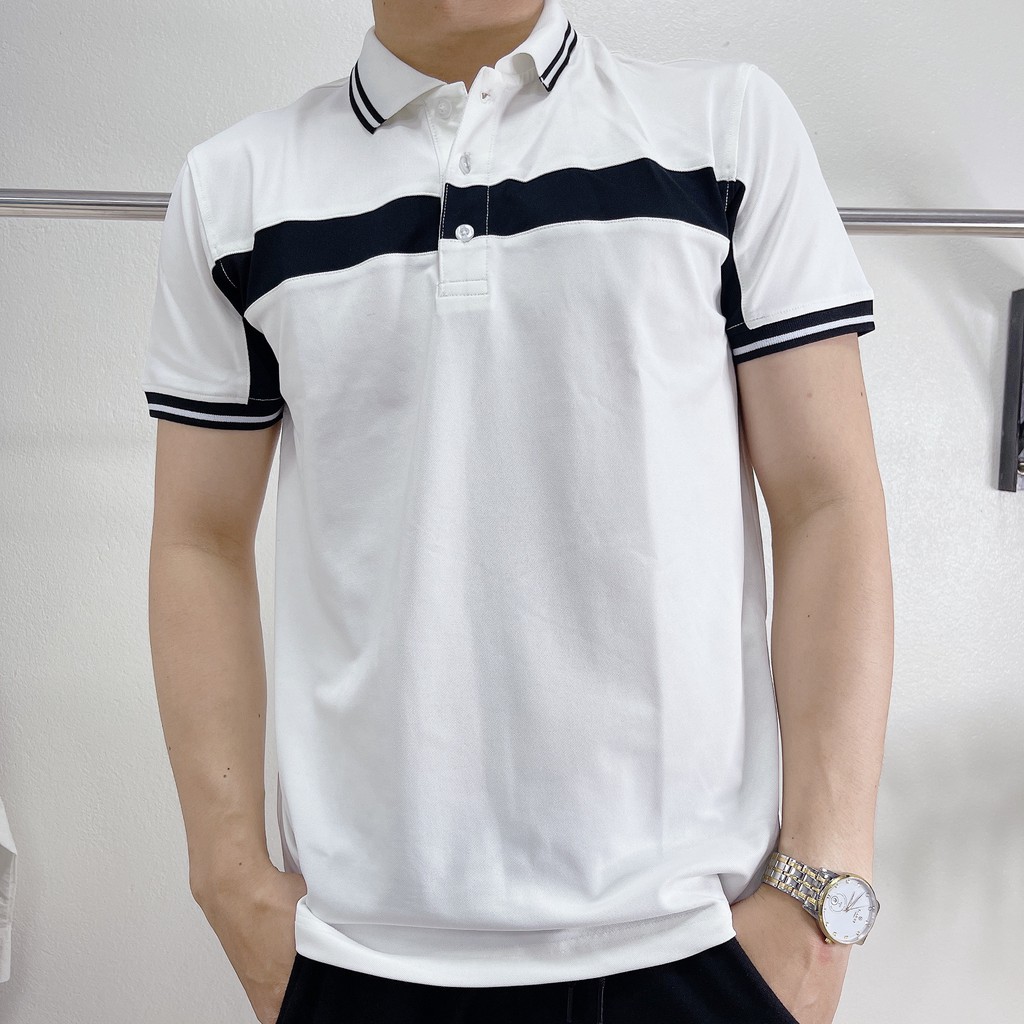 Áo Polo mặc hè cao cấp thoải mái,vải cotton co giãn thoáng mát mặc không bị kích hoạt động cực thoải mái-Mã A02-ZONADO | BigBuy360 - bigbuy360.vn