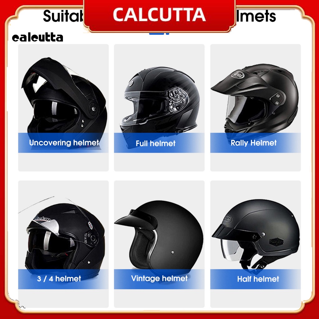 Tai Nghe Tích Hợp Micro Gắn Mũ Bảo Hiểm Đi Xe Máy Có Kết Nối Bluetooth Thoải Mái