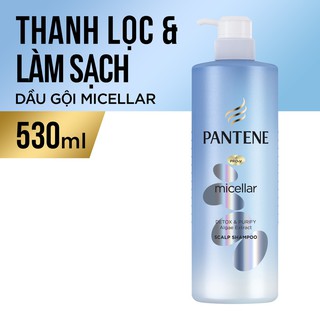 Dầu Gội Pantene Pro-V Micelllar Làm Sạch Sâu Chiết Xuất Tảo Biển