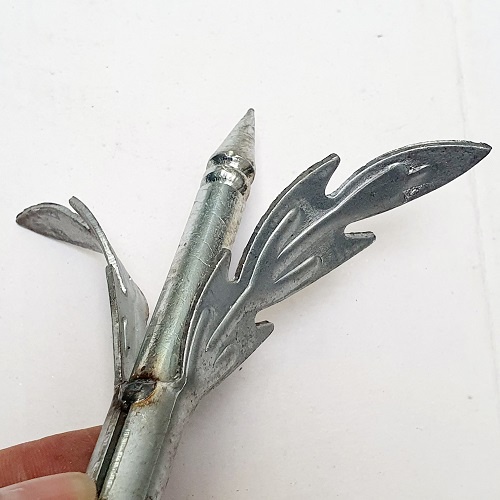 Bộ 5 Hoặc 10 Chông Sắt Trang Trí Cao 10cm Hàn Vào Đỉnh Hàng Rào Dùng Tự Gia Cố Và Trang Trí Bảo Vệ Cổng