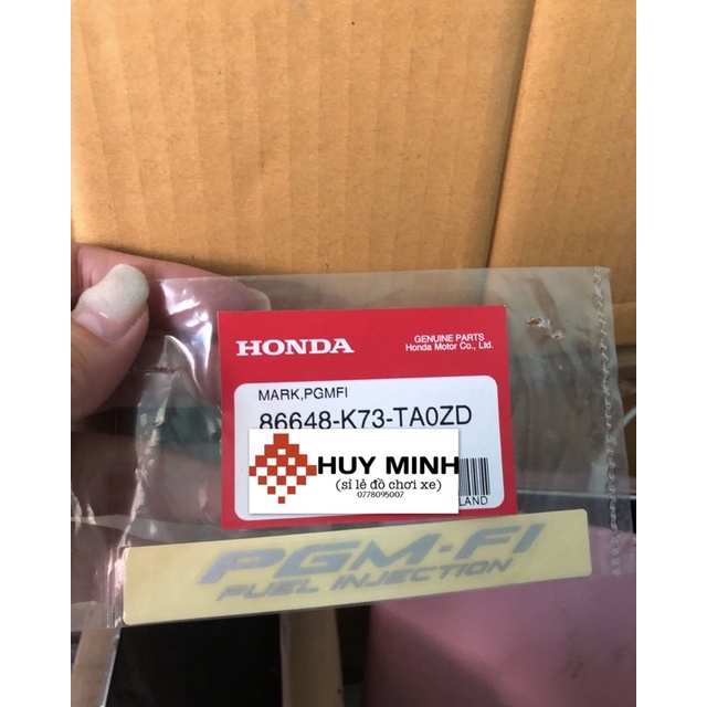 TEM WAVE125i/wave125i DÁN CÁNH BỬNG DƯỚI-CHỮ PMFI- HÀNG THÁI LAN CHẤT LƯỢNG