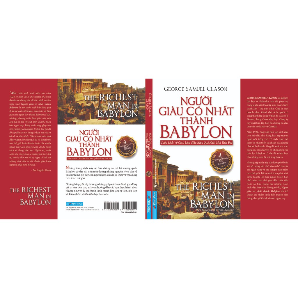 Sách - Người Giàu Có Nhất Thành Babylon (Tái Bản) | BigBuy360 - bigbuy360.vn